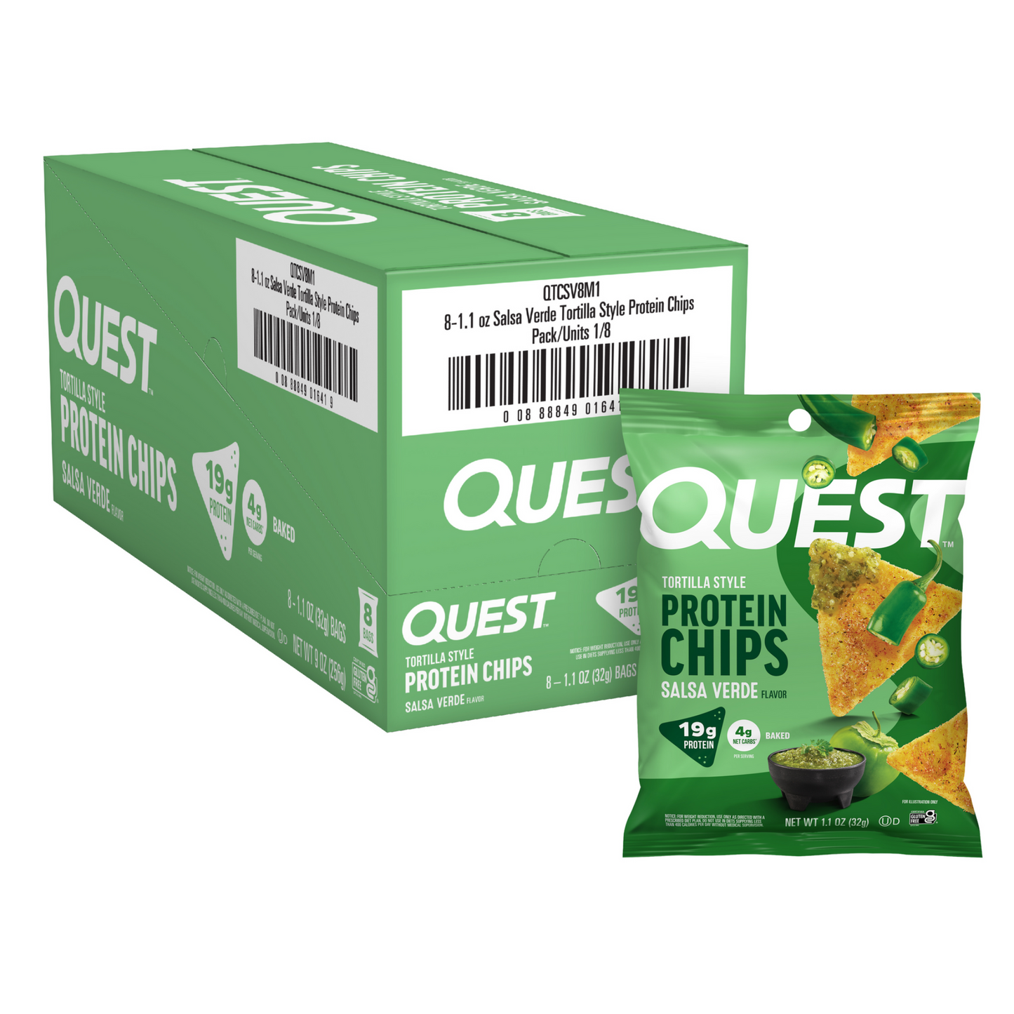 salsa-verde-tortilla-style-protein-chips-h1 110071_QN_USA_Pkg_ProteinChips_Tortilla_SV_8ctCarton_3D_Composite_Force_1.png